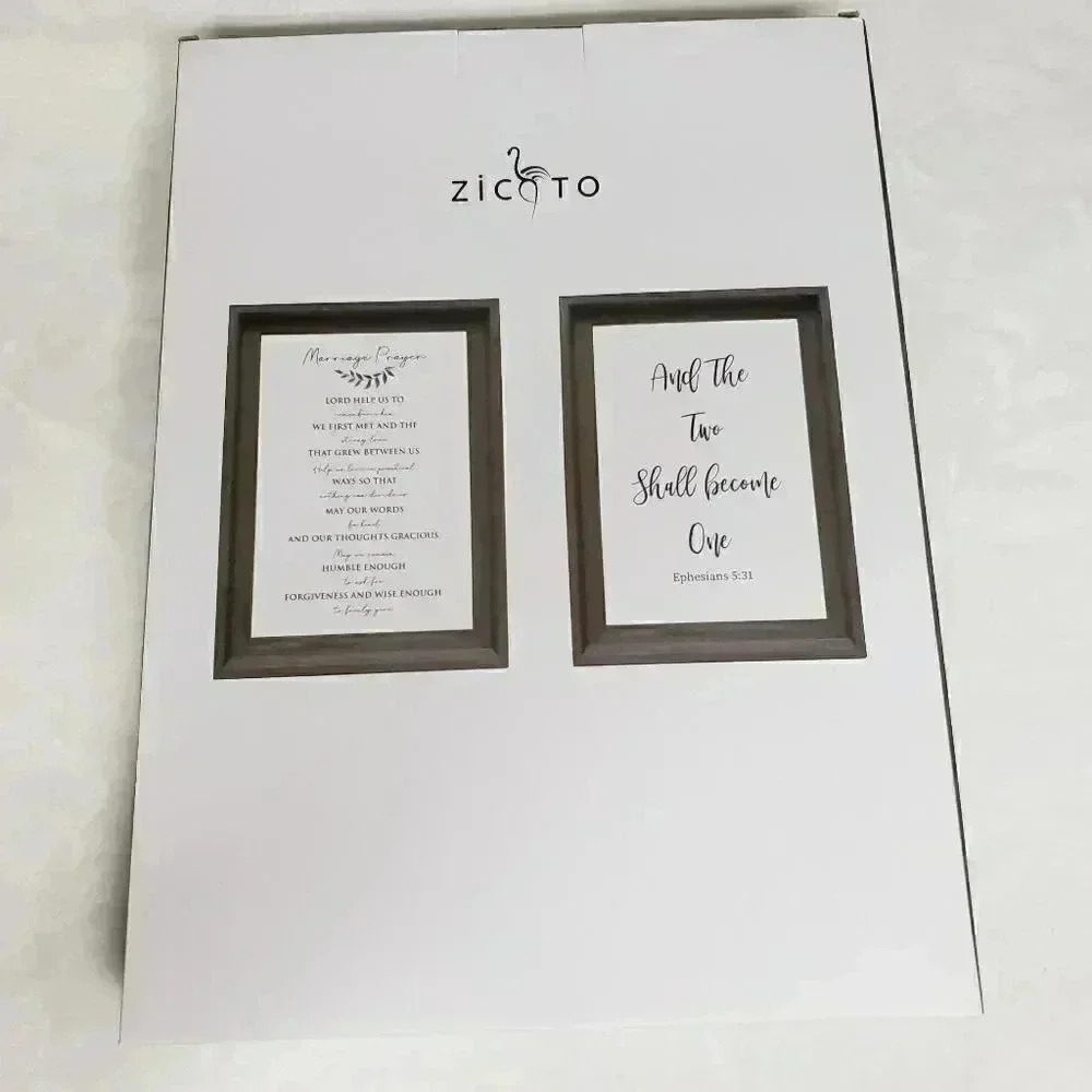 Farmhouse Marriage Prayers frame‎